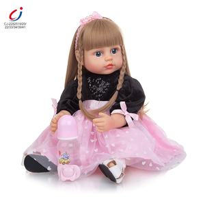 Chengji 55 CM <span class=keywords><strong>Biberon</strong></span> de simulation réaliste en silicone souple mignon pour poupée reborn réaliste pour enfants - Product Image 3