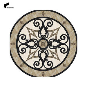 TOSTONE กระเบื้องหินอ่อนสีเบจสีเบจแบบพ่นน้ำได้สำหรับตกแต่งพื้นห้องนั่งเล่นโรงแรมหรูหรา - Product Image 3