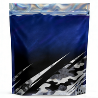 Sacs Mylar refermables à fermeture éclair 12*16 pouces pour vêtements, personnalisés, imprimés sur mesure, pour T-shirts et chaussettes, étanches, marque privée