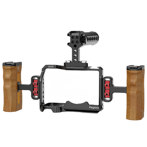 Cage pour caméra Poyinco JN-082 <span class=keywords><strong>ZV</strong></span> <span class=keywords><strong>E1</strong></span> avec griffe froide et plaque à dégagement rapide, en alliage d'aluminium, pour <span class=keywords><strong>ZV</strong></span>-<span class=keywords><strong>E1</strong></span> Noir - Product Image 5