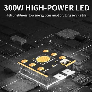 300W chỉ số gần ranh giới công nghiệp bánh xích tháp Chiếu Logo gobo Cảnh Báo An toàn ánh sáng trên không cần cẩu cho - Product Image 6