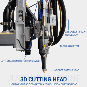 TH-RC2000A 2000W <span class=keywords><strong>6</strong></span> Aixs Fanuc Machine de découpe de tuyaux laser à fibre robotique 3D Cutter laser automatique pour métal acier inoxydable - Product Image 2