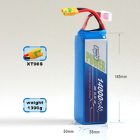 Lithium-Ionen-Akkuzellen im Softpack, prismatisch, wiederaufladbar, 14000mAh, 22,2V, 800 Zyklen, für Elektromotorräder und Power Walls