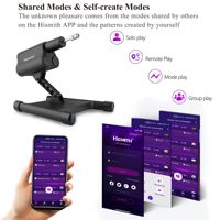 Dropshipping Hismith Foldable 2.0 Pro Sexmaschine mit KlicLok-System Intelligente App-gesteuerte Liebesmaschine mit Dildo