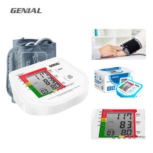 Monitor de Pressão Arterial Elétrico Portátil Tipo Braço, Esfigmomanômetro Digital com Recarga USB e Memória para 99 Medições - Product Image 4