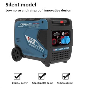 <span class=keywords><strong>Generador</strong></span> de Gasolina Portátil con Inversor de 3-18kW, <span class=keywords><strong>Generador</strong></span> de Energía de Emergencia Silencioso para Exteriores, <span class=keywords><strong>Generador</strong></span> de Gasolina Pequeño - Product Image 3