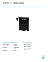 Módulo de Expansión de Salida Digital S-I-E 6ES7 222-1BF22-0XA8 EM222 Usado, Controlador de Programación PLC Inteligente para Automatización Industrial