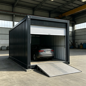 Kit de <span class=keywords><strong>garage</strong></span> conteneur modulaire préfabriqué à montage rapide pour chantier de <span class=keywords><strong>construction</strong></span> / stationnement résidentiel et stockage - Product Image 4