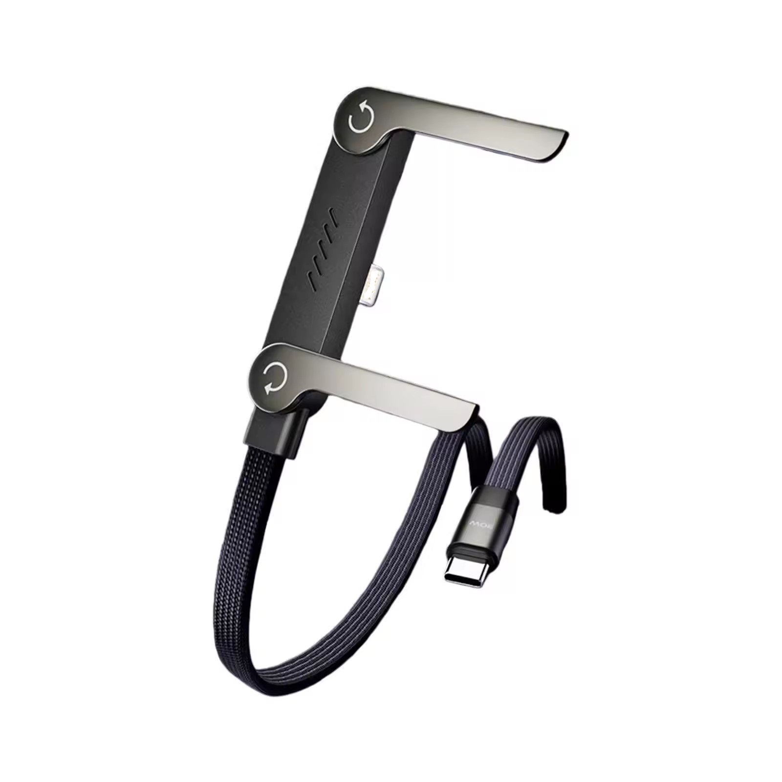 Câble USB-C vers Lightning noir