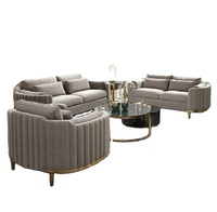 Canapé en tissu de luxe italien, style nordique simple, en velours vert foncé, pour salon, petit appartement, meubles de chambre modèle.