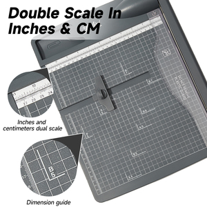 Hot bán Kim Loại Cơ sở giấy tông đơ A4 gói Heavy Duty của nhãn hiệu giấy Cutter của nhãn hiệu chém Giấy cắt - Product Image 5
