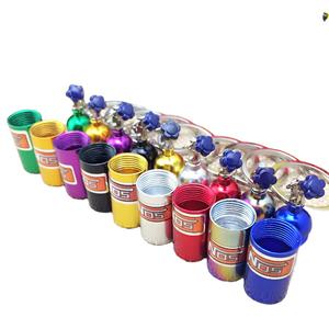 Llavero con <span class=keywords><strong>Botella</strong></span> de Óxido <span class=keywords><strong>Nitroso</strong></span> Turbo NOS 2024, Llavero con Anillo para Llaves, Estuche para Guardar Pastillas, Accesorios para el Interior del Automóvil - Product Image 1