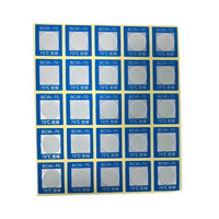 Étiquette adhésive personnalisée, papier irréversible, résistant à l'eau et à l'huile, indicateur de température sensible à la chaleur, BCW1-70C, changement de couleur thermique