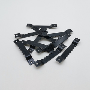 Serrated Hanger 401 3 Black Thickened Long Serrations Slip Hook For Photo <b>Frame</b> <b>Mounting</b> Hardware - Product Image 1