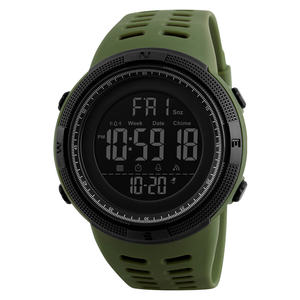 Venta caliente más barato personalizado 5 Atm impermeable deporte reloj de pulsera hombres relojes de plástico Reloj Skmei 1251 - Product Image 6