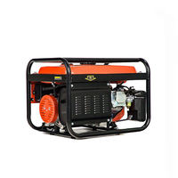 Générateur à essence BISON 3KW, fil de cuivre 100%, châssis ouvert, monophasé, 50Hz, utilisation en extérieur, démarrage à distance, certifié CE