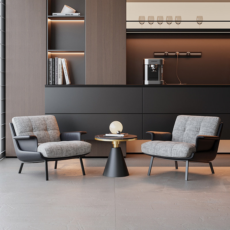 50 côtés quelques 2 canapés-chaises-noir