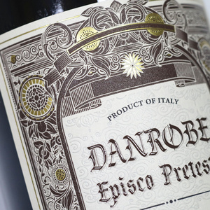 Tùy chỉnh sang trọng <span class=keywords><strong>Matte</strong></span> đen dập nóng lá UV in 3D dập nổi bằng văn bản nhãn vàng dập nổi chai rượu vang sticker cho bia - Product Image 4