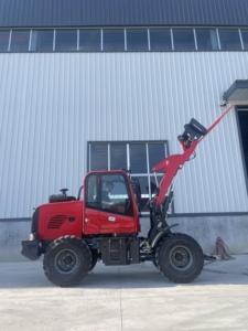 Factory Price Front End Loader Attachments Mini Loader 4x4 <b>Small</b> <b>Wheel</b> Loaders Easy Maintenance Diesel Powered - Product Image 6