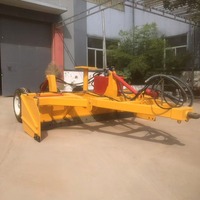 Nouveau niveleur laser agricole de haute précision pour terrains, avec contrôle par émetteur et système hydraulique