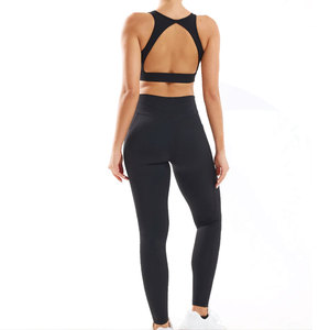 El Mejor Proveedor de Ropa Deportiva de Alto Rendimiento, Transpirable, Ligera y Cómoda, Leggings de Cintura Alta y Conjunto de Sujetador Deportivo - Product Image 5