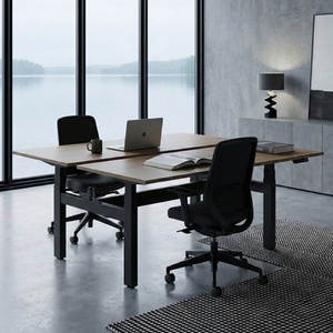 Bureau électrique réglable pour équipe, ergonomique et moderne, modulaire, vente en gros directe usine OEM pour environnement de travail collaboratif - Product Image 1