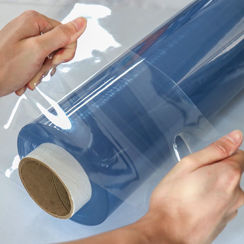 Flexible soft pvc super clear pvc plastic rolls transparent pvc film