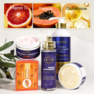 Crème Blanchissante la Plus Vendue en 7 Jours, Sérum Double-glutathion Élimine les Taches Brunes, Kit de Soins de la Peau (Nouveau) pour Peaux Africaines - Product Image 2