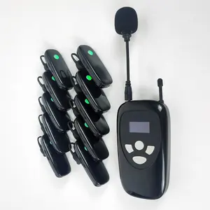 Drahtloses magnetisches digitales Bluetooth-Gerät Radio Leichtes Kopfhörer-Audio museum Induktions-Trage tasche Reiseleiter system
