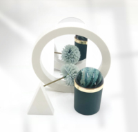 Edelstein-Kristallkugel Duftkerze |   Luxuriöse Sojawachs-Heilkerze |   Ästhetisches Wellness-Geschenk für Meditation und Yoga