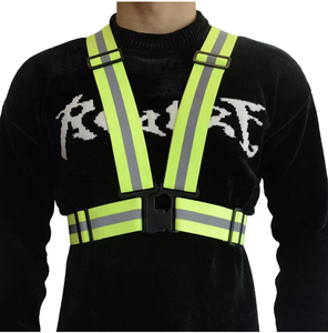 حار بيع تخصيص مرحبا مقابل الأصفر عاكس سترة أمن المرور على الطرق اقتصادية مع شعار مخصص - Product Image 3