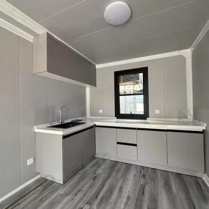 Maison préfabriquée pliable de luxe prête à vivre, 20 pieds, 40 pieds, maison préfabriquée portable, conteneur extensible avec énergie <span class=keywords><strong>solaire</strong></span> - Product Image 6