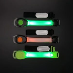 Notte di corsa di alpinismo campo notturno luce fascia da braccio led da polso luce impermeabile flash spia di avvertimento - Product Image 3