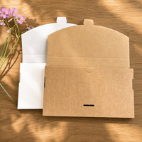 Boîte pliante carrée en carton ondulé, en stock pour la vente en gros, avec trois couches de protection fine, logo UV intégré, pour étuis de téléphone et sous-vêtements