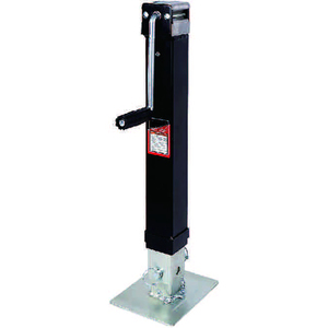 1BJY-TJ-37 Capacidad 5000LBS Pata de caída Topwind Piezas y accesorios de remolque Gato cuadrado de soldadura directa de remolque con placa de pie - Product Image 3