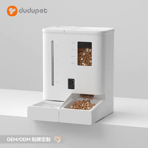 Comedero Inteligente para Mascotas Dudu 2 en 1, Dispensador Automático de Agua y Comida con Control por Aplicación para Perros y Gatos, Enchufe Europeo Blanco - Product Image 3