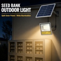 Lampu Sorot LED Tenaga Surya untuk Lanskap Luar Ruangan, Bodi Aluminium Anti Korosi, Daya Tahan Lama untuk Penerangan Dinding Eksterior Taman dan Villa