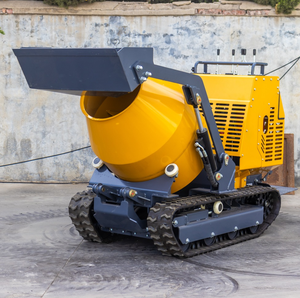 Hightop Mini Dumper <span class=keywords><strong>Cement</strong></span> <span class=keywords><strong>Mixer</strong></span> Ht750y Mini <span class=keywords><strong>Mixer</strong></span> Truck Kleine Zelfladende Betonmixer Vrachtwagen 750Kg Kantelbare Trommel - Product Image 6