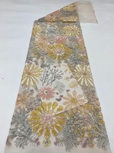 Patrón de planta Colorido Lentejuelas Bordado Vestido de <span class=keywords><strong>mujer</strong></span> <span class=keywords><strong>Chaleco</strong></span> Disfraces de rendimiento Tela de lentejuelas Encaje - Product Image 2