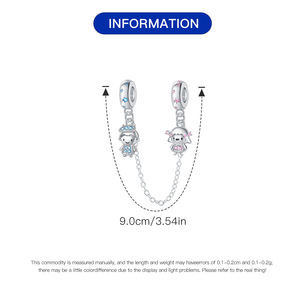 Esta cadena de seguridad de diseño único para niños y niñas (accesorio DIY, regalo creativo, apto para ambos géneros) - Product Image 2