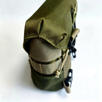 Pochette tactique MOLLE de luxe pour jumelles, sac de rangement portable en tissu Oxford résistant aux chocs pour la chasse et l'observation des oiseaux