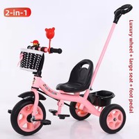 Tricycles Poussés à Main, Trottinettes, Tricycles Bébé, Poussettes et Vélos pour Enfants : Vente Chaude
