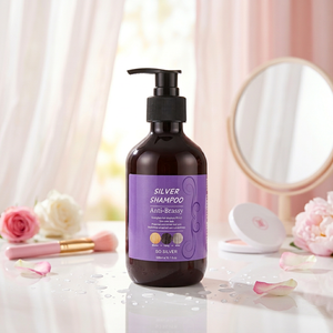 <span class=keywords><strong>แชมพู</strong></span>สี<span class=keywords><strong>ม่วง</strong></span>ป้องกันสีทองเหลือง สูตรเฉพาะ สำหรับผมบลอนด์และผมหงอก ช่วยล็อคสีผม - Product Image 4