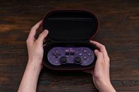 Sac de rangement portable 8Bitdo, étui de transport, boîte de protection rigide pour console de jeu portable, pour manettes 8Bitdo SN30 Pro M30 Lite