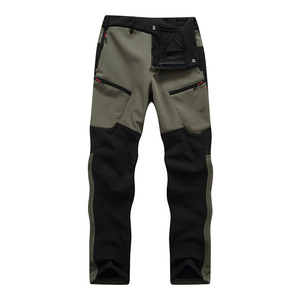 Pantalones de <span class=keywords><strong>Trabajo</strong></span> Cargo para Hombre, para Exteriores, Invierno, Forrados con Polar, Resistentes al Viento y al Agua, Tácticos, con Múltiples Bolsillos, para Senderismo - Product Image 3