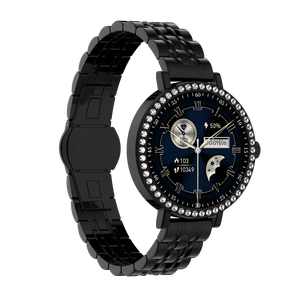 Reloj Inteligente DF HD36 Modelo 2024, Pantalla AMOLED HD de 1.27 Pulgadas para Mujer, Llamadas por Bluetooth, Diseño Moderno, Reloj Inteligente de Lujo para Dama - Product Image 3