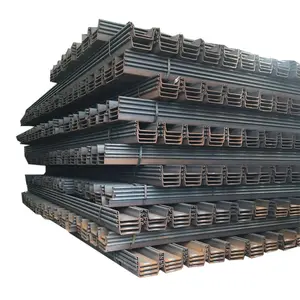 Hot Rolled Steel Sheet Pile/Type2 Type3 S275 S355 Sy290 Sy295 Sy390 Steel Profile U Type Z Type Steel Sheet Pile