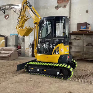 Mini excavatrice hydraulique utilisée de chenille de KOMATSU PC35mr de 3.5 tonnes a utilisé l'excavatrice PC35 de KOMATSU - Product Image 1
