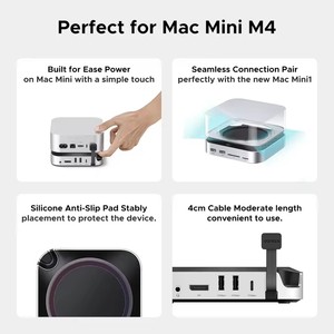 Base de Conexión USB UGREEN 10 en 1, Estación de Acoplamiento DP, Carcasa para SSD M.2 NVMe, 4K 144Hz, USB A/C 10G, SD/TF, Audio para <span class=keywords><strong>Mac</strong></span> <span class=keywords><strong>Mini</strong></span> 2026 - Product Image 3