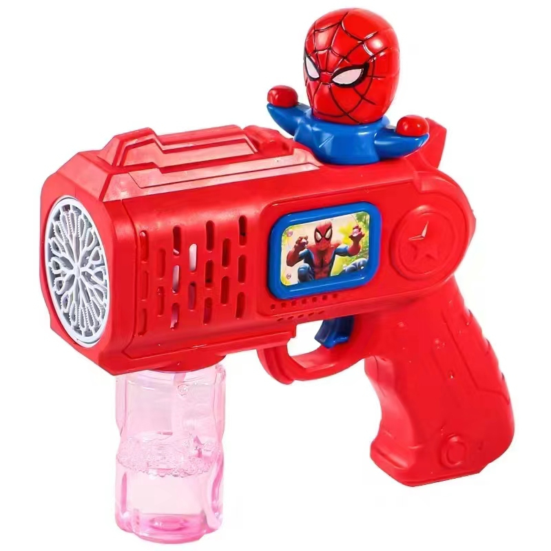 バブルガン 日本製 レトロ BUBBLE GUN ブリキのおもちゃ Cartoon-Kulumi-Bubble-Gun-Toy-